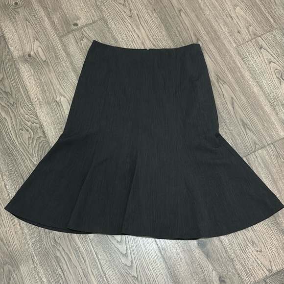 Evan Picone Ruffle Flared Skirt - Picture 1 of 7